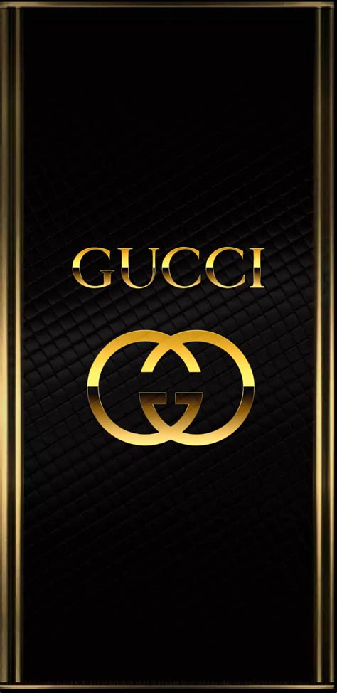 wallpaper mica gold with gucci|Gucci luxury wallpaper.